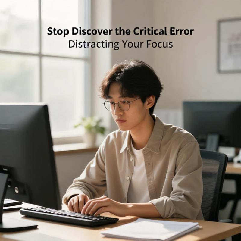 Stop log: Descubra o Erro Crítico que Está Desviando Seu Foco